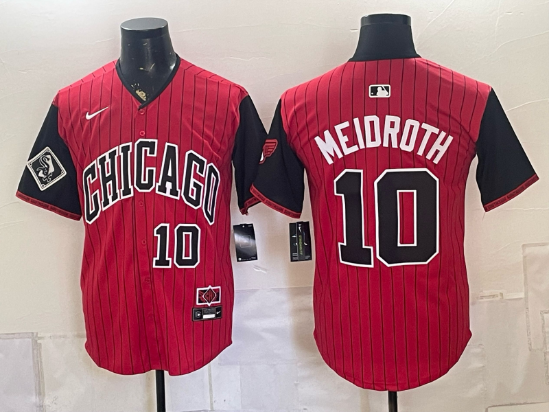 Men Chicago White Sox #10 Meidroth red Nike MLB 2026 jersey 0828003